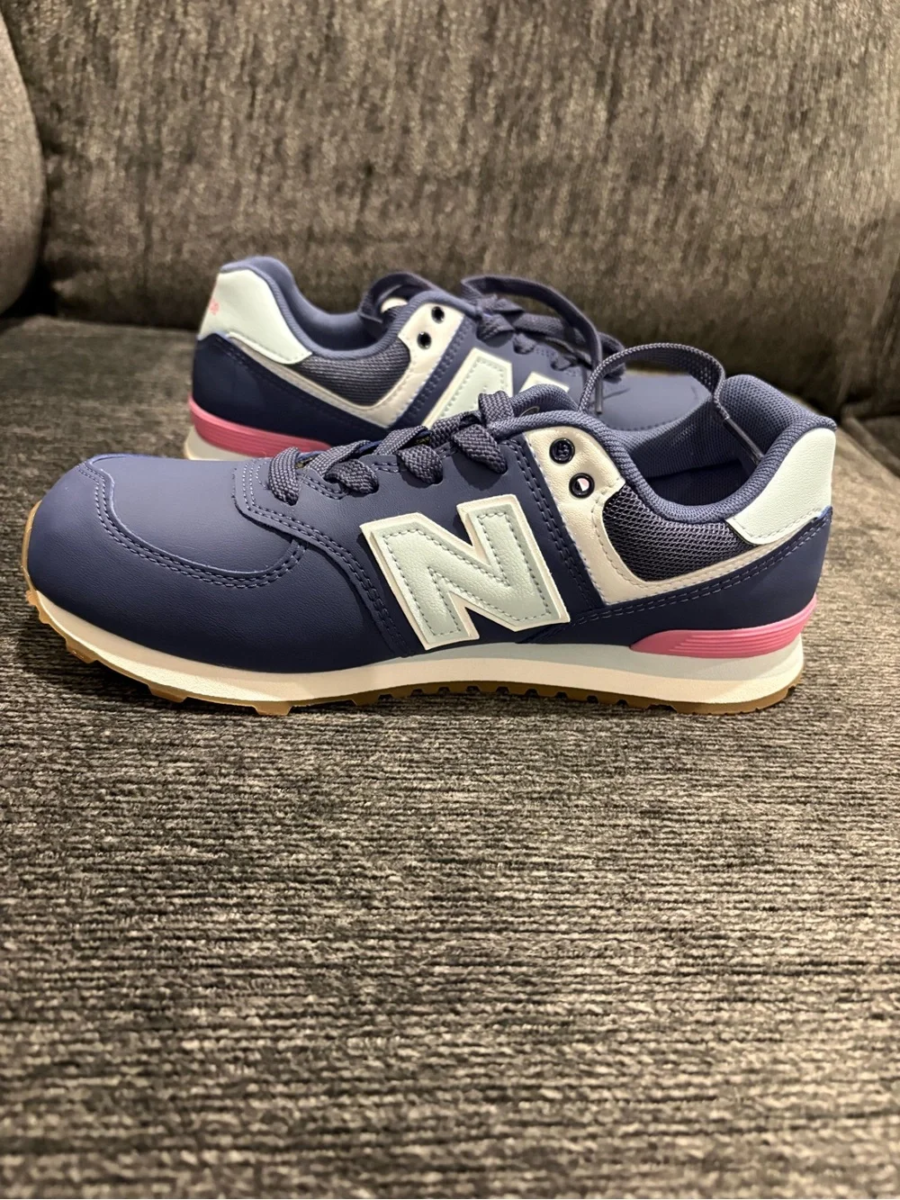 Kids new balance size 5.5 Blue Athletic Sneakers - Comfortable Everyday Shoes